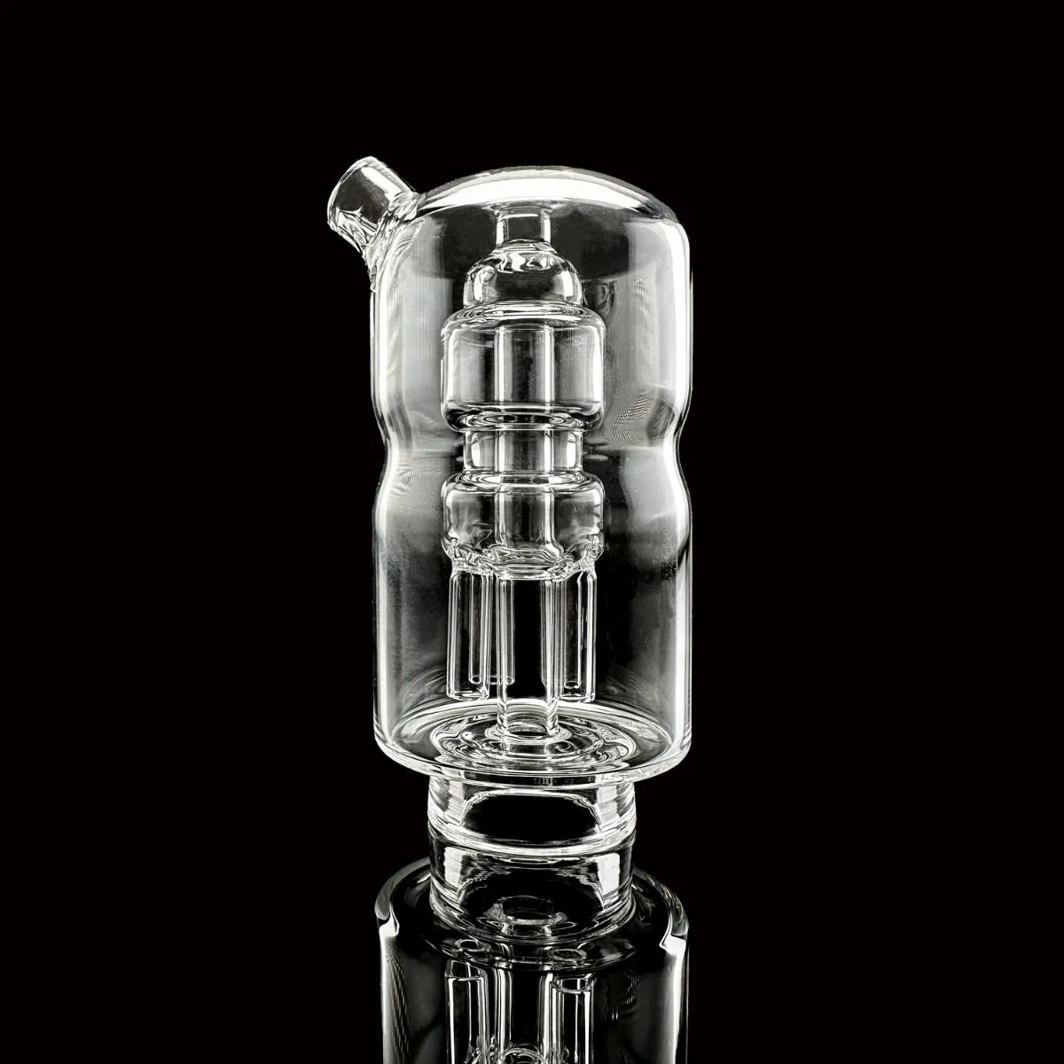 Cloud V Electro Glasaufsatz Glasaufsatz mit Perkolator des Cloud V Electro Dab Rigs