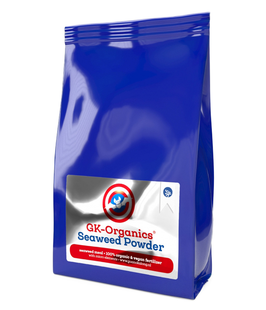 GK-Organics Seaweed Pulver 1 l Growversand guanakalong GK organics seaweed powder klein