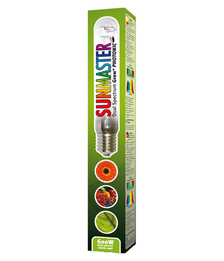Sunmaster Dual Spectrum HPS Dualleuchtmittel 600 W Growversand venture sunmaster dual 600w